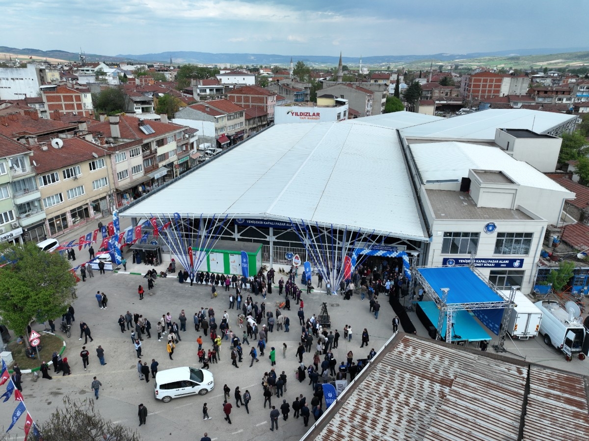 Bursa Yenişehir’de konforlu alışveriş dönemi başladı