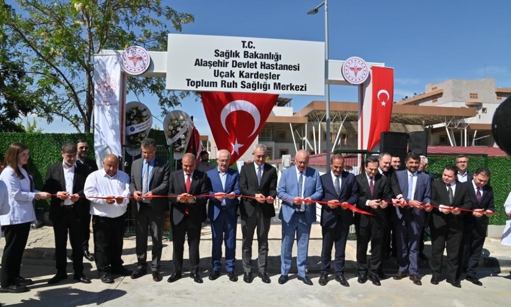 BAŞKAN ERGÜN, ALAŞEHİR’DE HASTANE EK HİZMET BİNASI AÇILIŞINA KATILDI