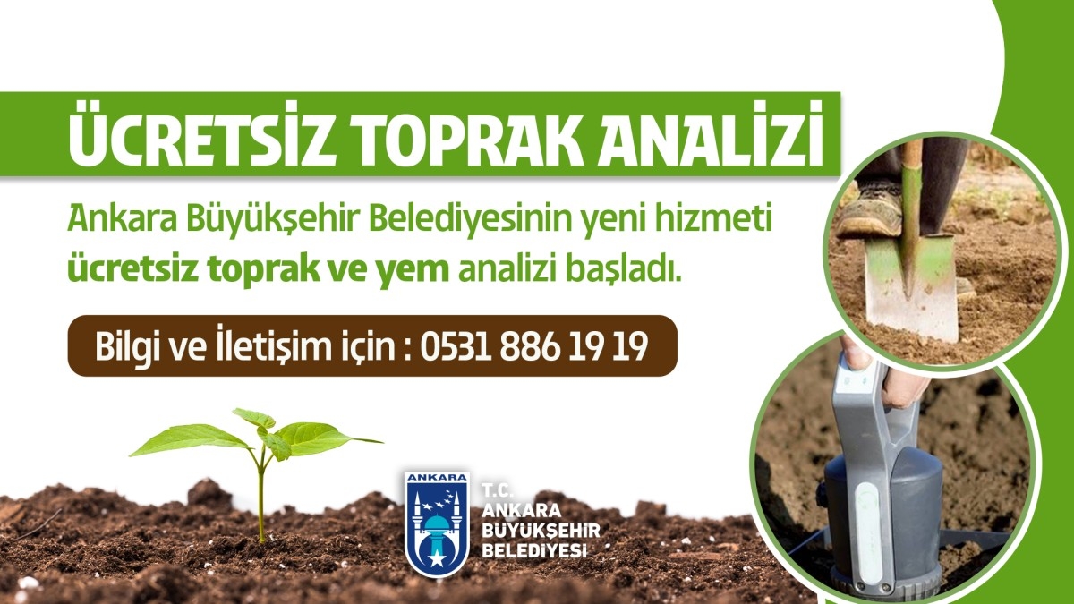 BÜYÜKŞEHİR BELEDİYESİNDEN ÇİFTÇİLERE YEM VE TOPRAK ANALİZİ DESTEĞİ