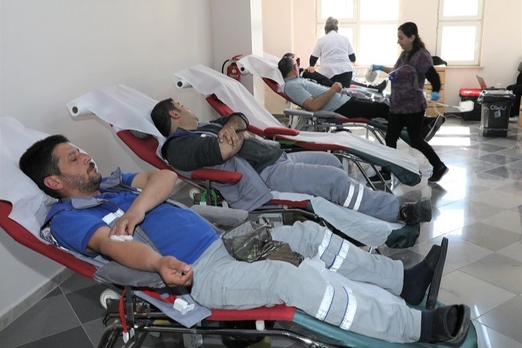 KASKİ’den Kan Merkezi'ne destek