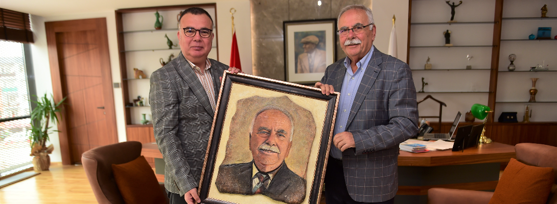Başkan Arslan'dan Başkan Gökhan'a Ziyaret