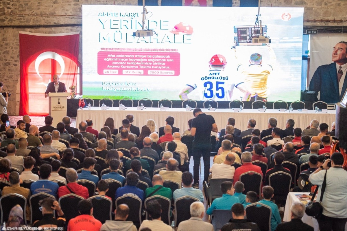 İzmir’de Amatör sporculardan gönüllü arama kurtarma ekipleri kurulacak
