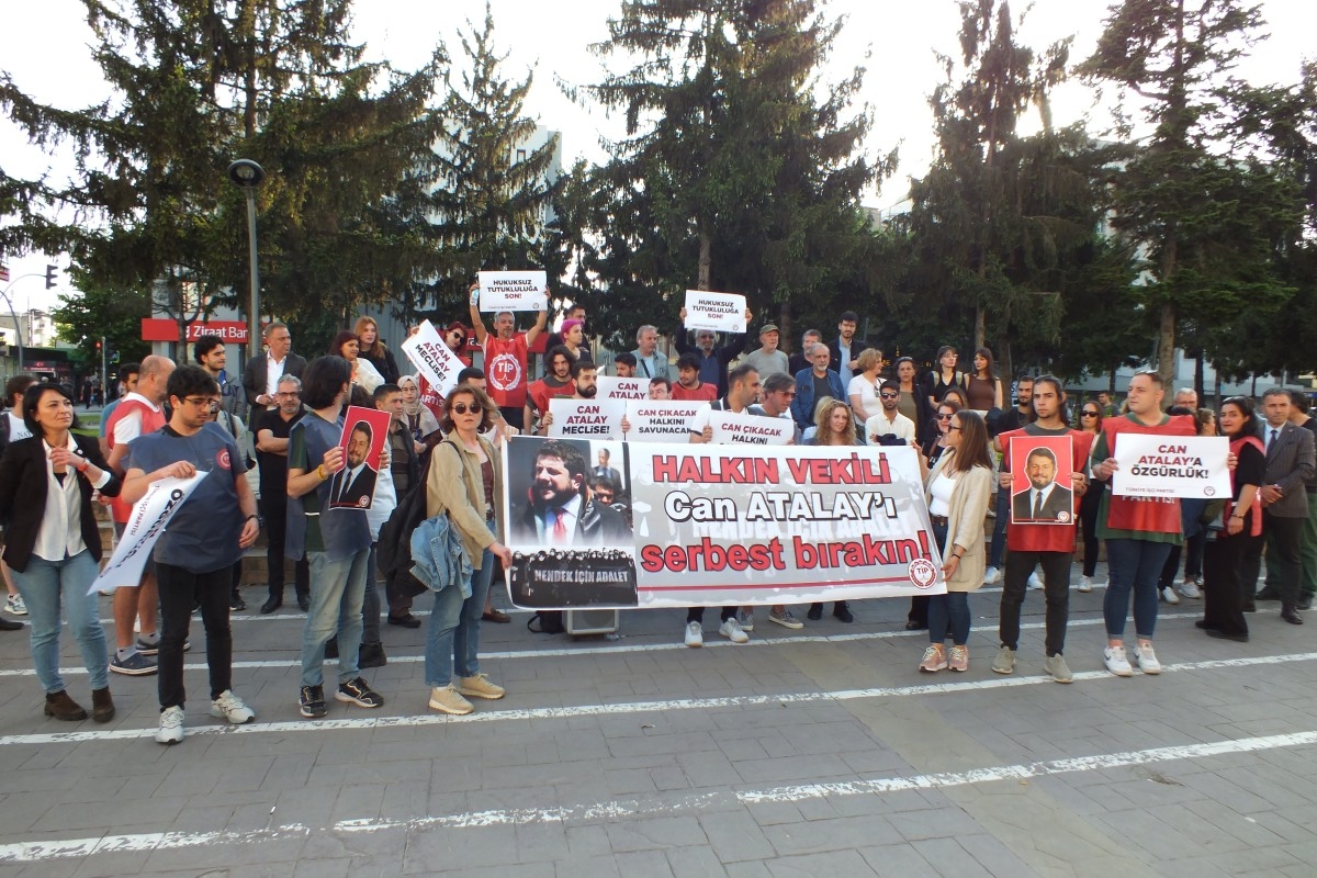 TİP, Hatay Milletvekili Atalay için Sakarya’da sokağa çıktı
