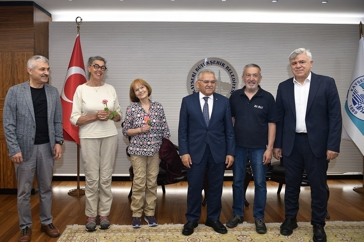 Avrupalı bilim insanları, Kayseri'yi keşfetmek için ziyarette bulundu.