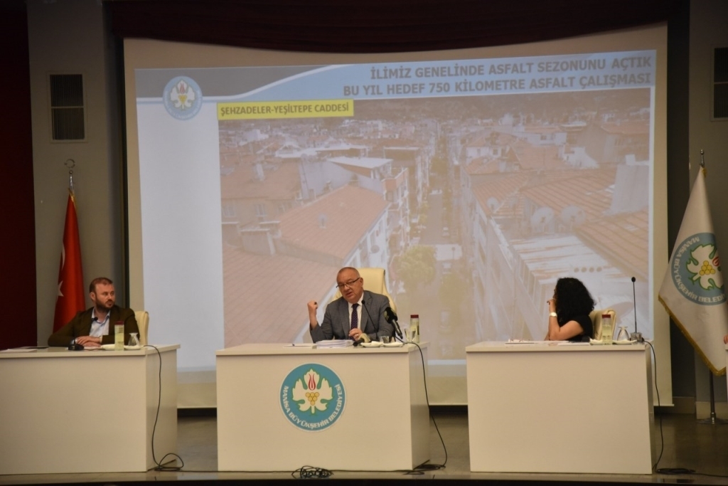 BÜYÜKŞEHİR BELEDİYE BAŞKANI ERGÜN ASFALTTA HEDEF 750 KİLOMETRE