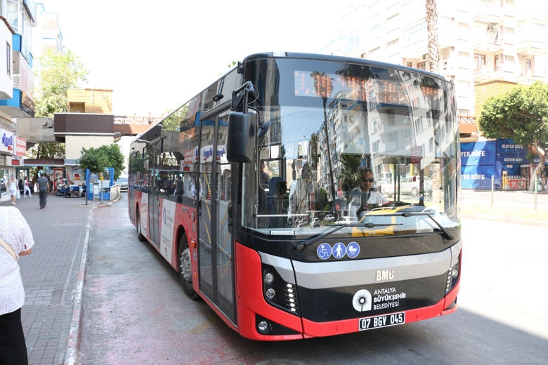 Antalya'da 15 Temmuz’da ulaşım ücretsiz