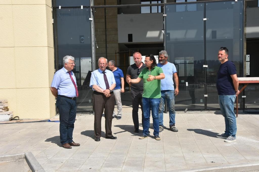 TRAKYA'NIN EN BÜYÜK OTOBÜS TERMİNALİ İNŞAATINDA SON AŞAMAYA GELİNDİ