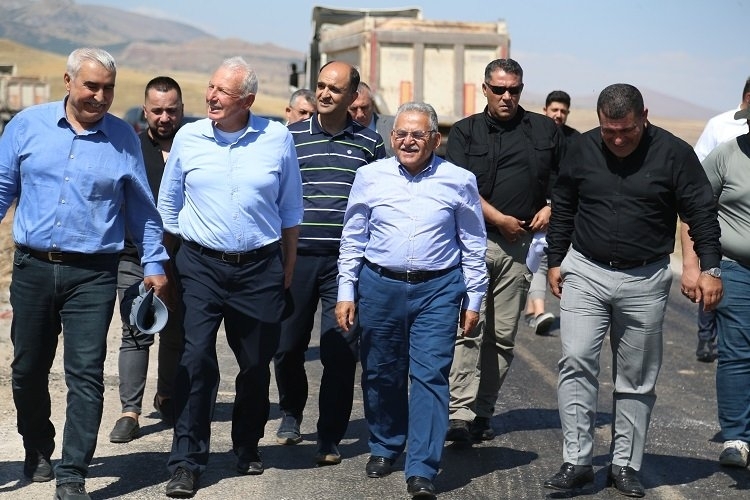Başkan Memduh Büyükkılıç, 150 Milyon Değerindeki Yol Projesini İnceledi