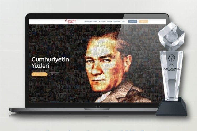 Cumhuriyet'in Yüzleri' Projesine Prestijli 'Altın' Ödül