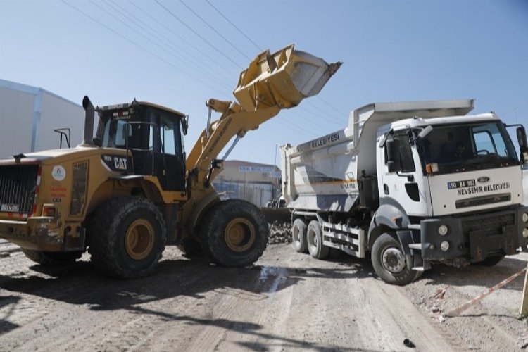 Nevşehir Sanayi Bölgesi'nde Altyapı Çalışmaları Hızla İlerliyor