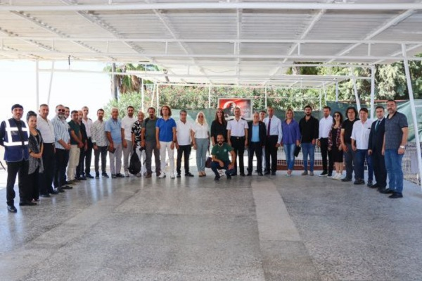 Tuğgeneral Atasoy Mersin basınını ağırladı