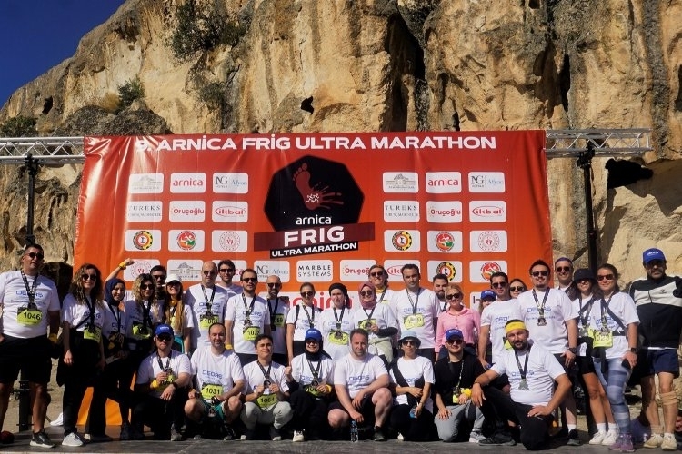 OEDAŞ, 50 Çalışanıyla Frig Ultra Maratonu'nda Temsil Ediliyor