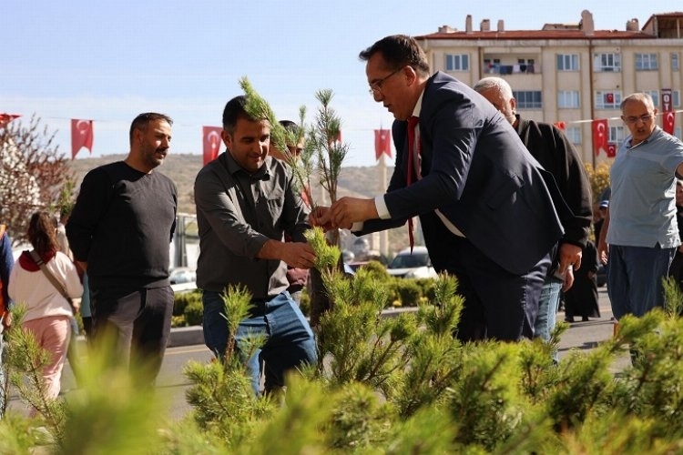 Nevşehir'de 100. Yıl Şerefine 100 Bin Fidan Dikildi