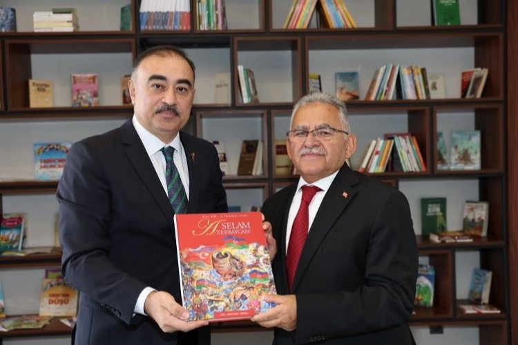 Memduh Büyükkılıç, Azerbaycan Büyükelçisi'ni Misafir Etti