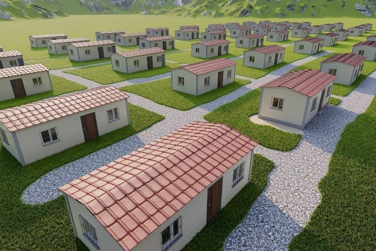 Malatya'ya 310 Yeni Geçici Konut