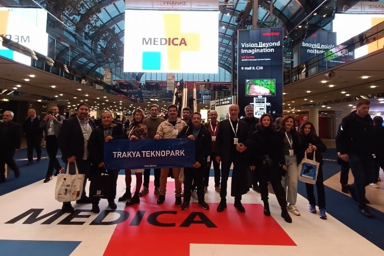 Trakya Teknopark, Medica Düsseldorf Fuarında Büyük Başarı Elde Etti