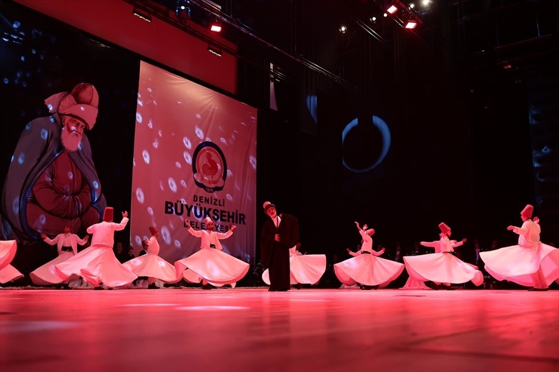 Denizli Büyükşehir'den Hz. Mevlana’yı anma gecesi