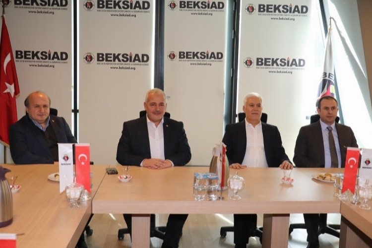 BEKSİAD, Mustafa Bozbey'i Misafir Etti