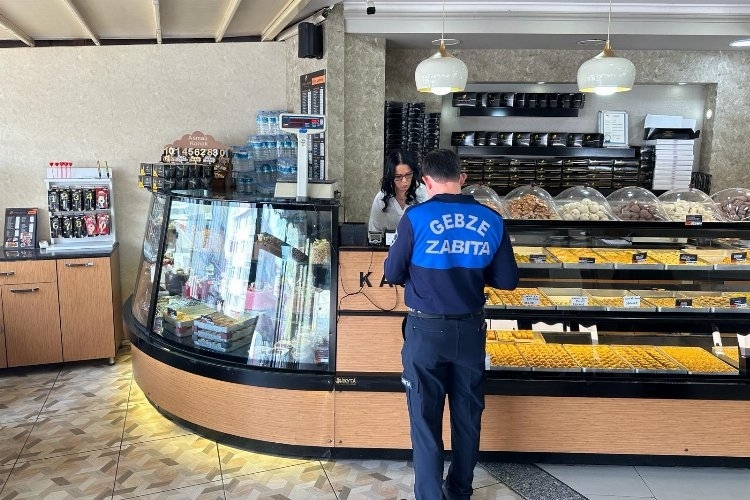 Bayram Öncesi Gebze'de Zabıtadan Denetim