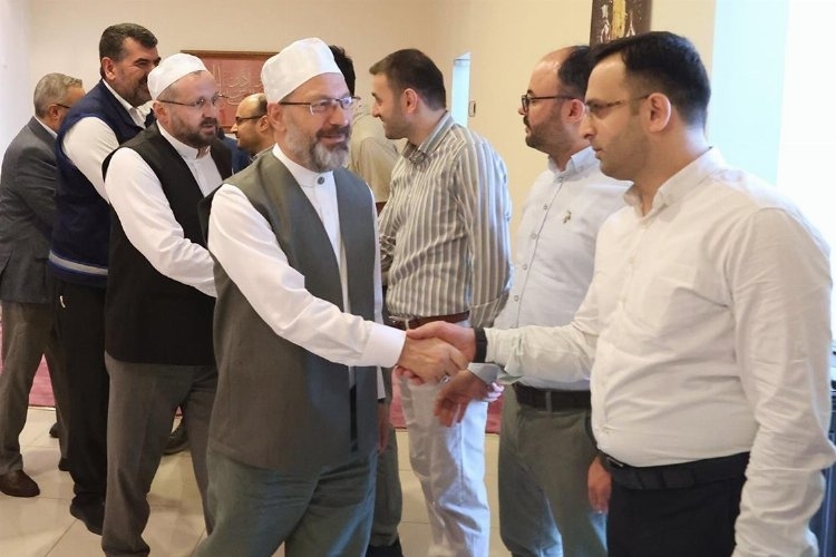 Mekke'de Ekip Başkanları Erbaş ile Buluştu