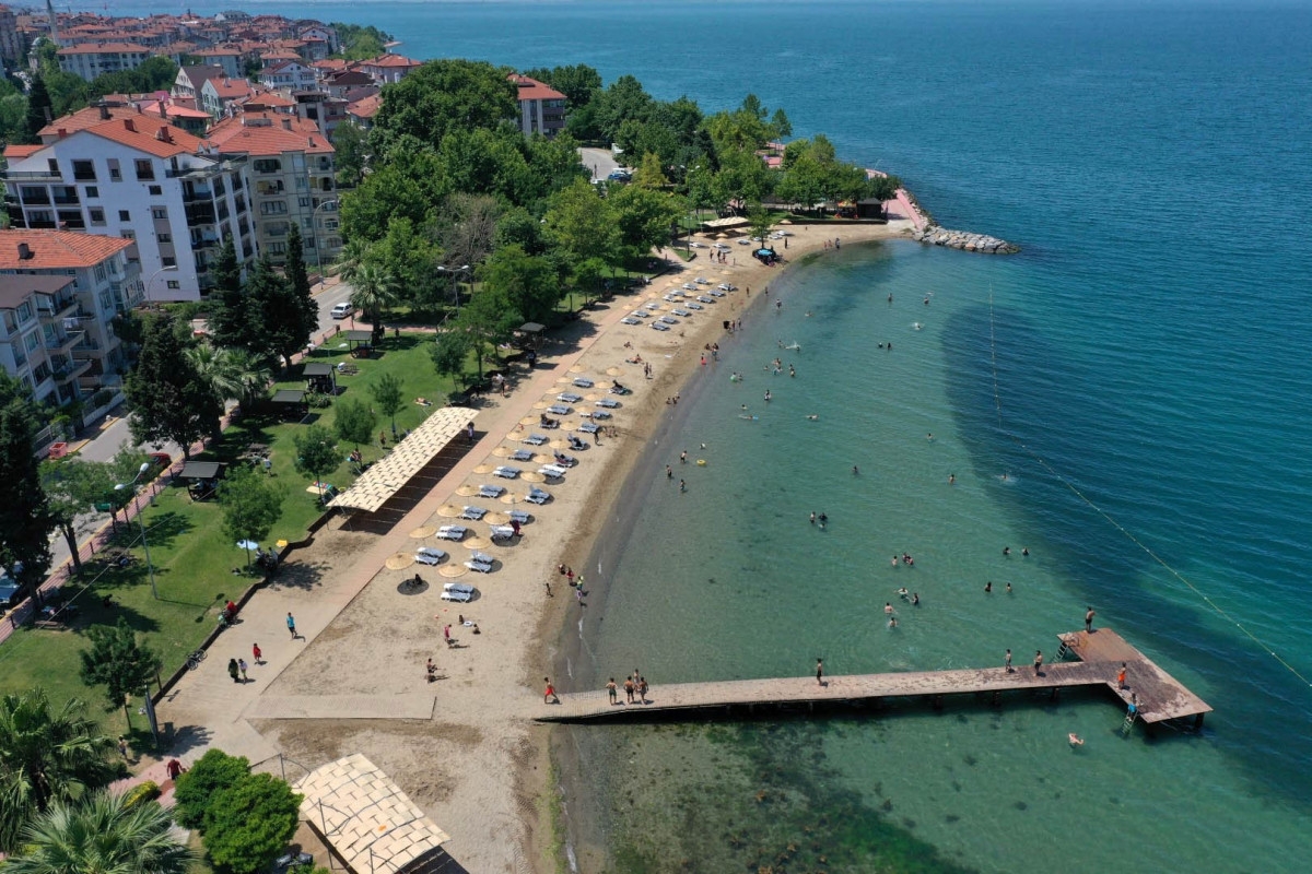 Kocaeli’nin eşsiz güzellikteki plajları yaza hazır