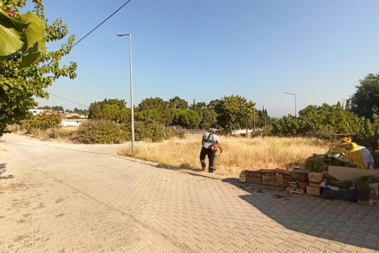 Güzelbahçe Belediyesi Yangına Karşı Önlemlerini Artırdı