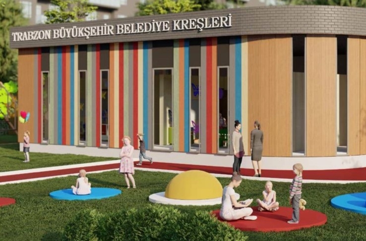 Trabzon’da Belediye Kreşleri Projesi Başlıyor