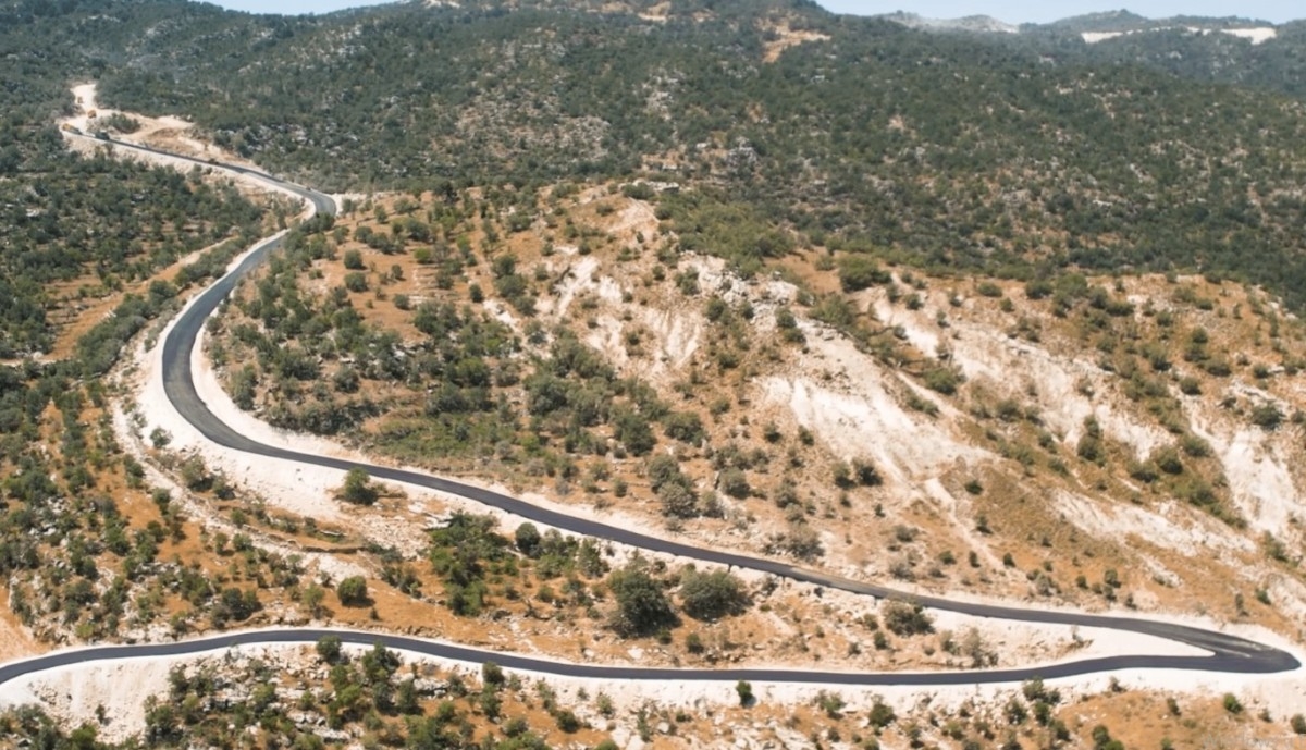 Gabar’da Ankara-İstanbul Arası Kadar Yol Yapıldı