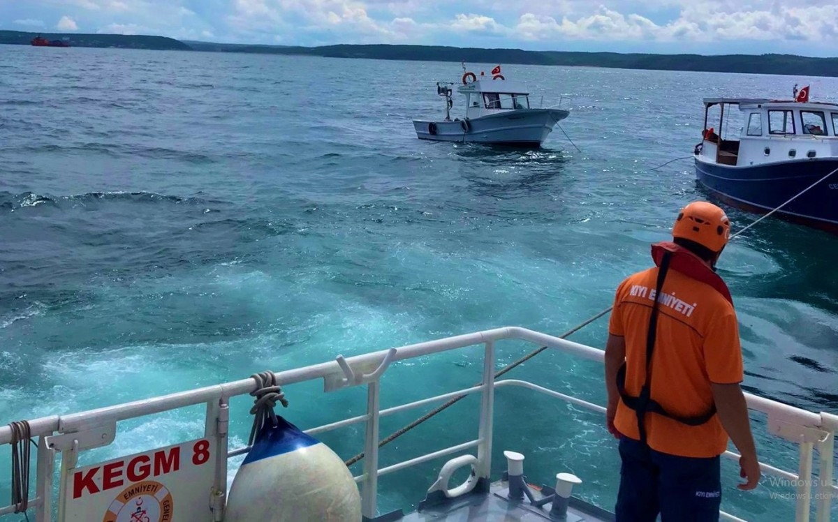 Türkeli Feneri Açıklarında Tekne Makine Arızası Yaşadı