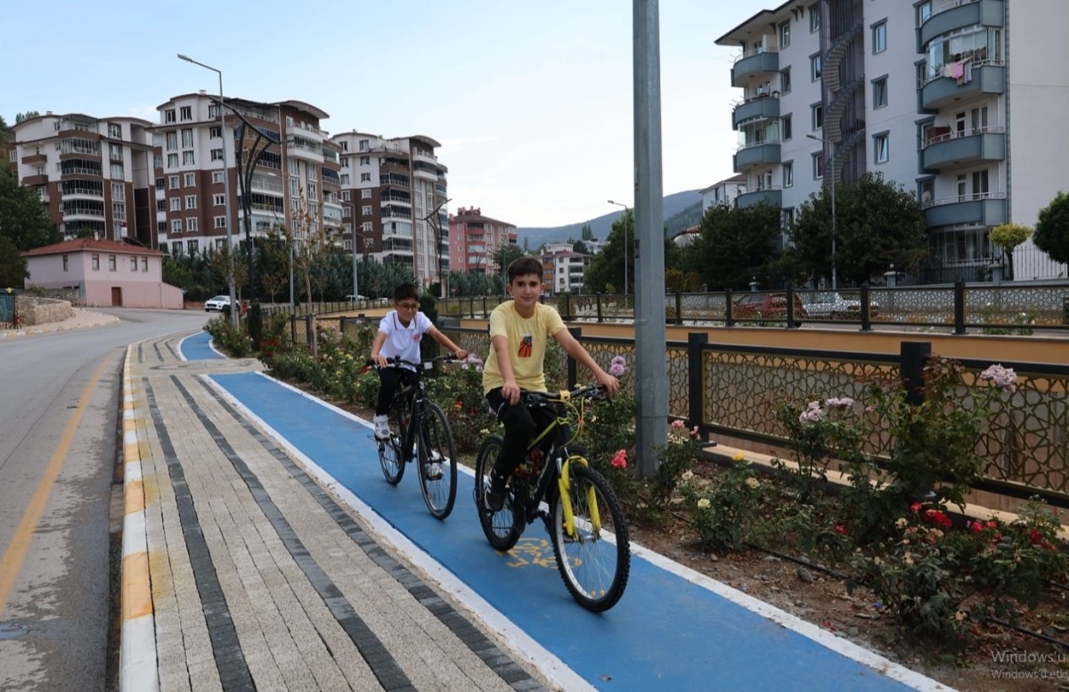 Tokat'ta Bisiklet ve Yürüyüş Yolları Genişliyor