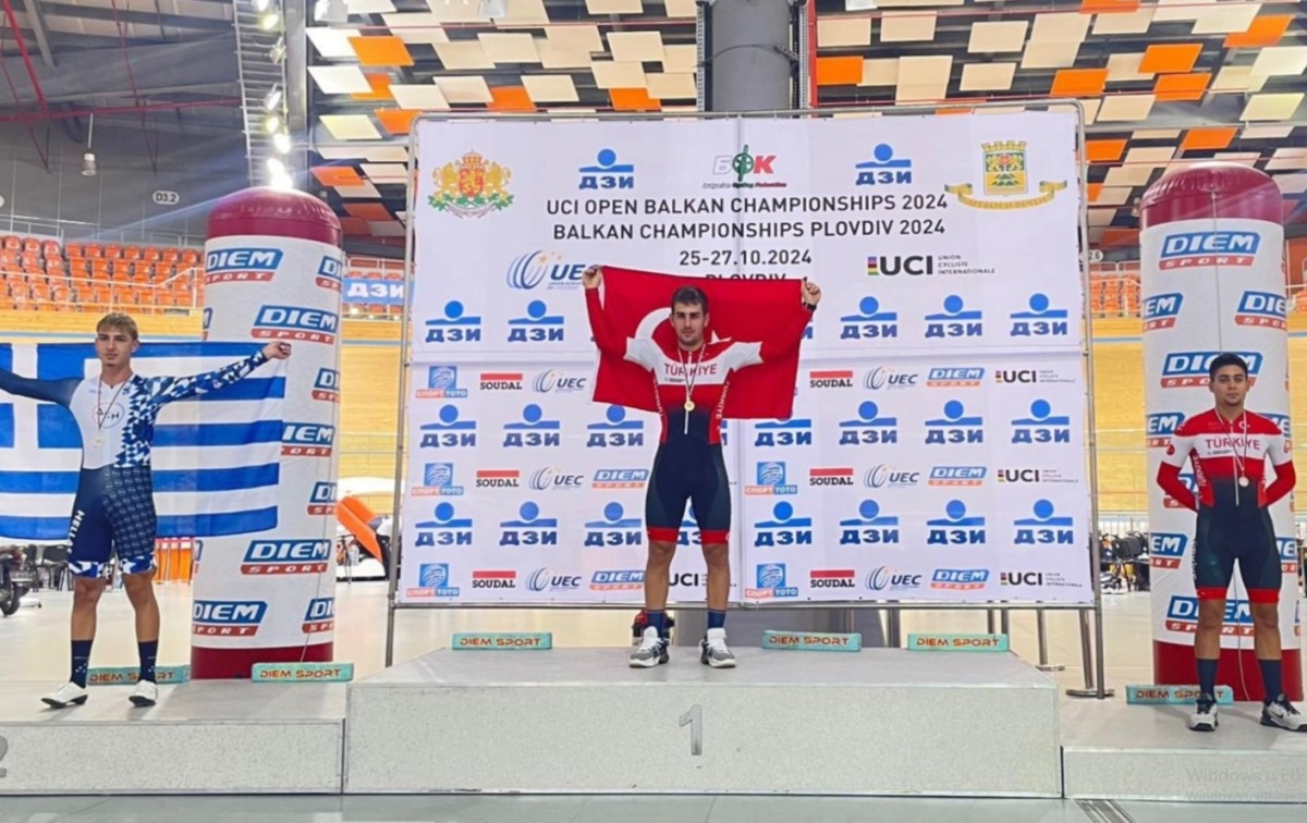 Torku Şekersporlu Pedal Haktan Sayan Balkan Şampiyonu Oldu