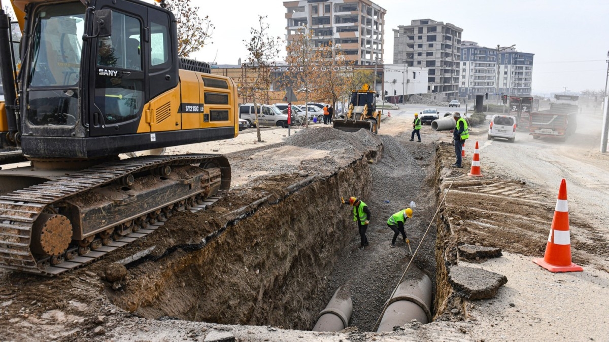Dulkadiroğlu'nda Yeni Altyapı Hatları Hızla İnşa Ediliyor