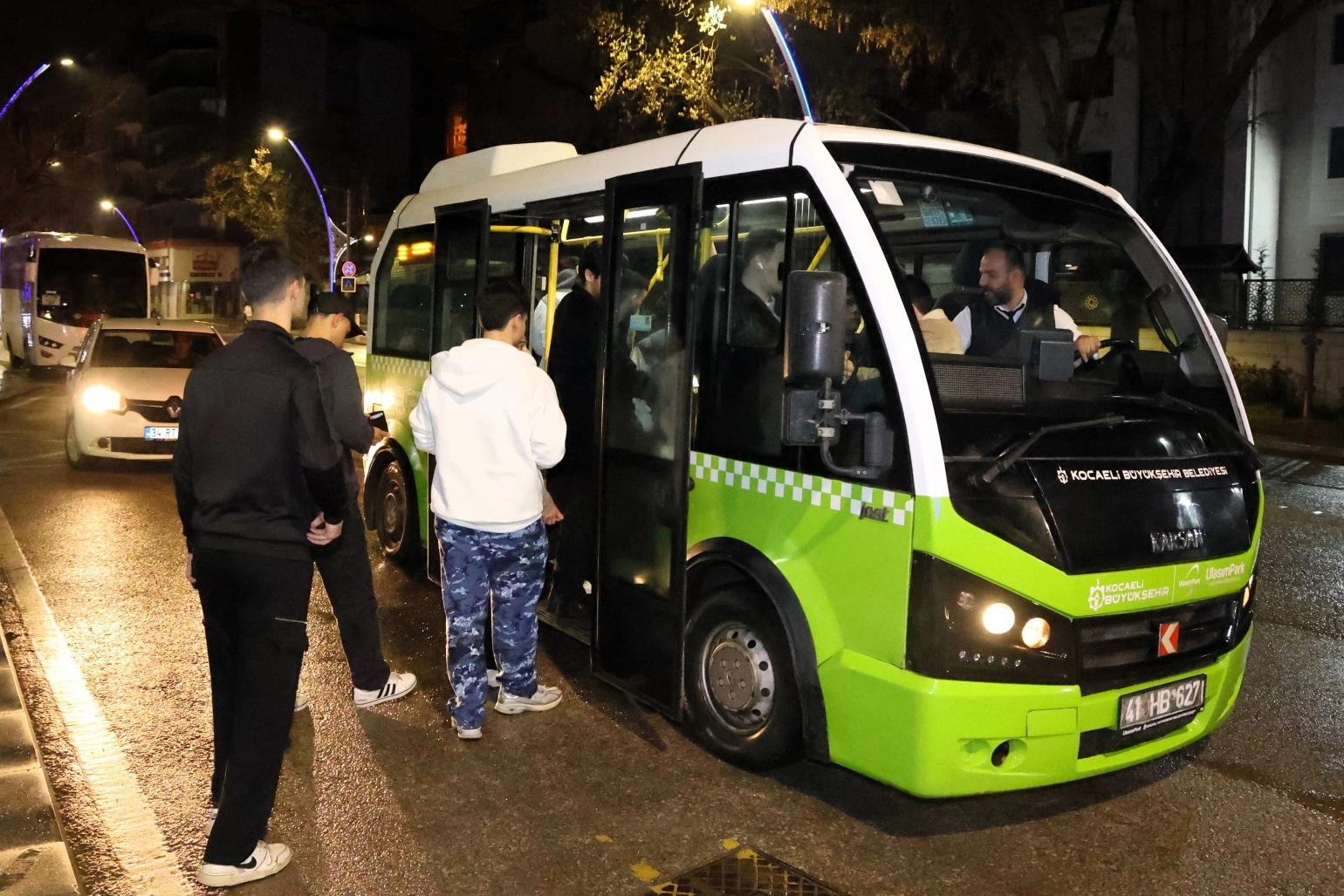 Kocaeli’de Gece Otobüsleri Vatandaştan Tam Not Aldı