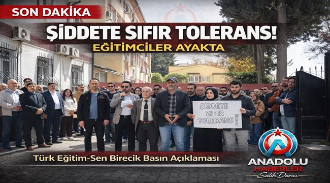 Türk Eğitim-Sen Siverek Saldrısına Tepki