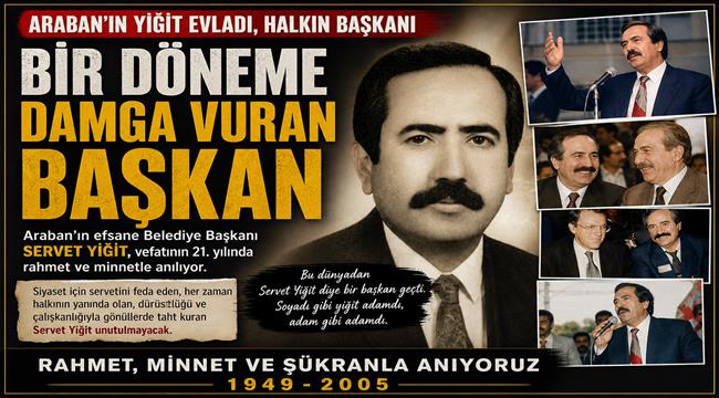 Merhum Başkan Servet Yiğit Ölüm Yıl Dönümünde Anıldı