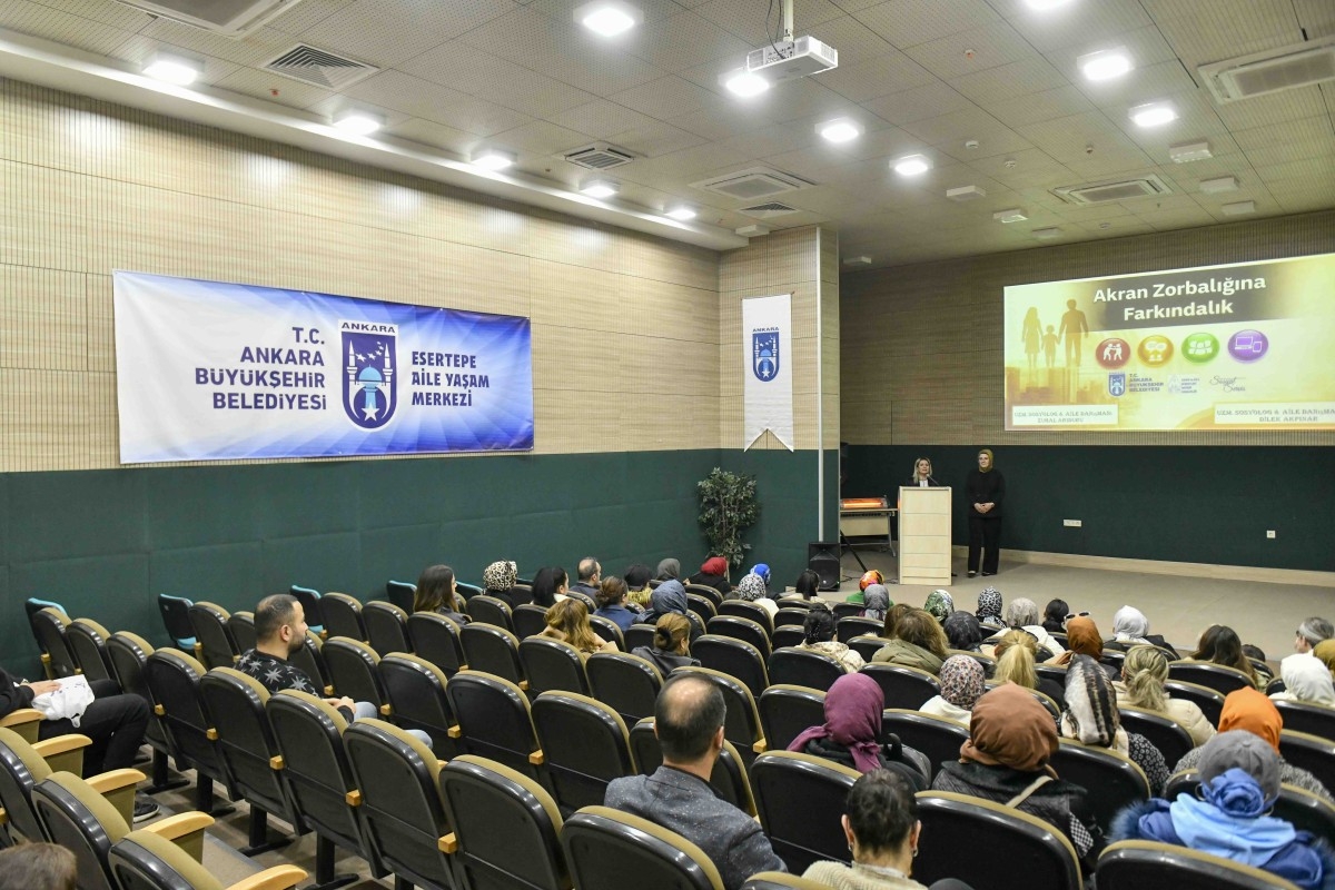 Ankara’da Akran Zorbalığına Karşı Bilinçlendirme Eğitimleri Sürüyor