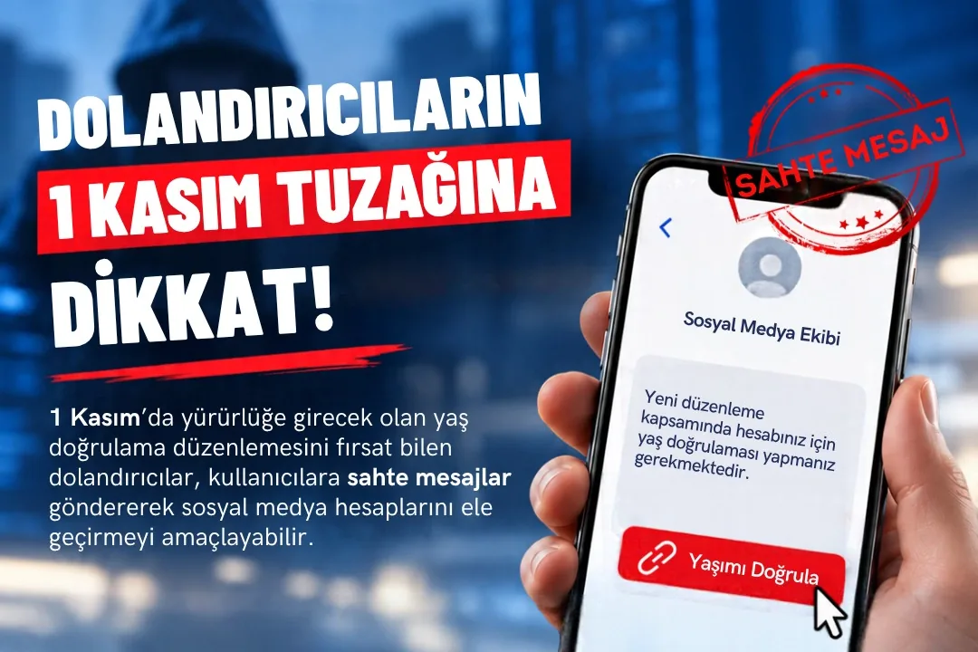 Siberay’dan Sosyal Medyada Yaş Doğrulama Dolandırıcılığına Karşı Uyarı!