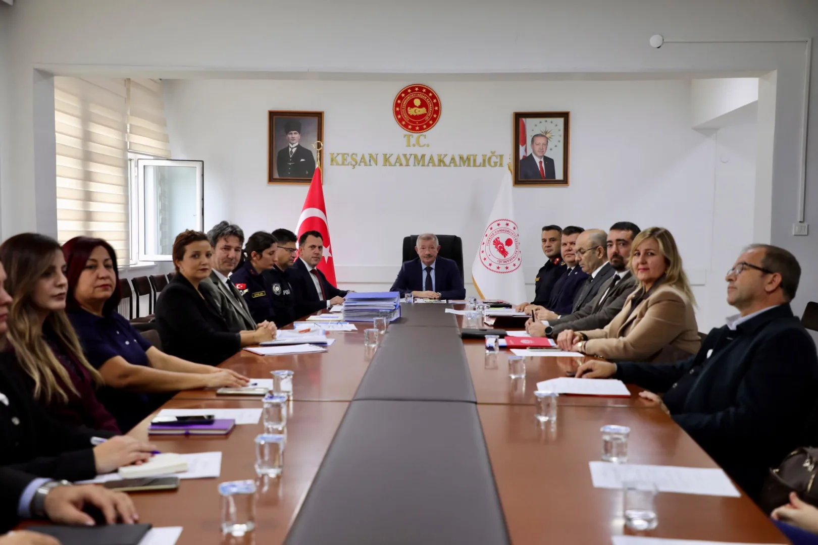 Keşan’da Okul Güvenliği İçin Kurumlar Bir Araya Geldi