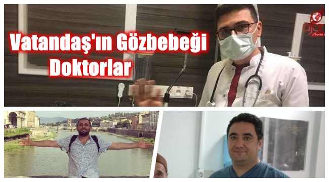 Birecik'te Vatandaş'ın Gözbebeği Doktorlar