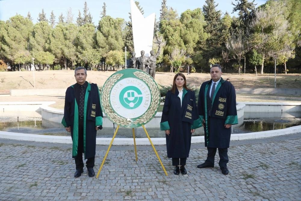 Çukurova Üniversitesi Ata’sını Rahmet ve Minnetle  andı