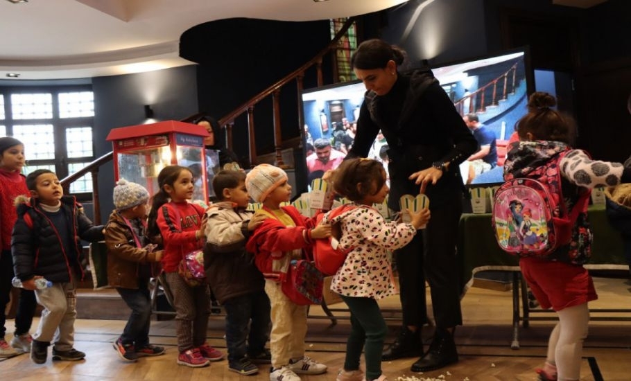 Şanlıurfalı Çocuklar Dijital Sinemada Doru Çizgi Filmini İzledi
