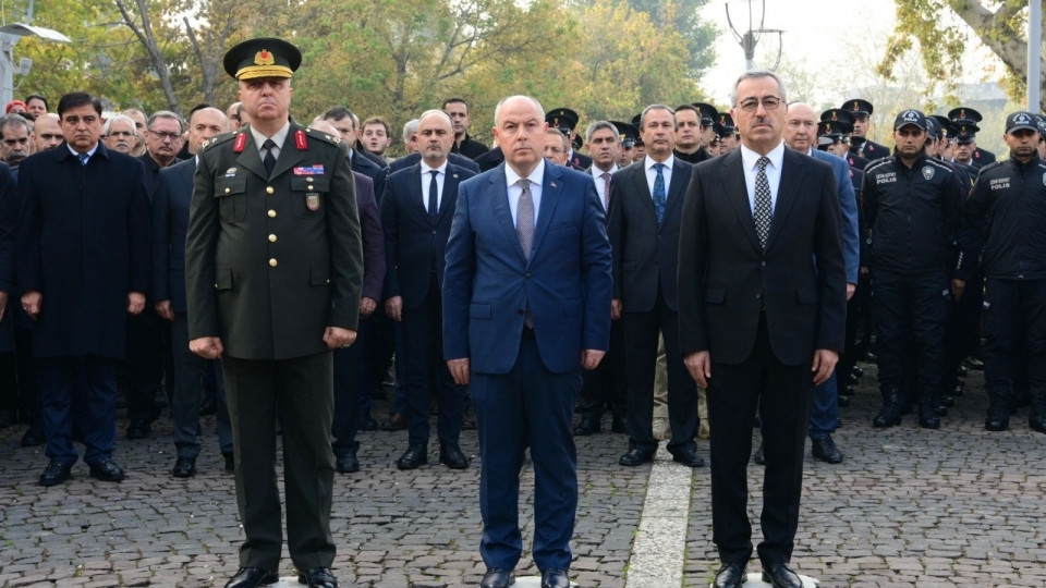 Gazi Mustafa Kemal Atatürk Vefatının Yıl Dönümünde Törenle Anıldı