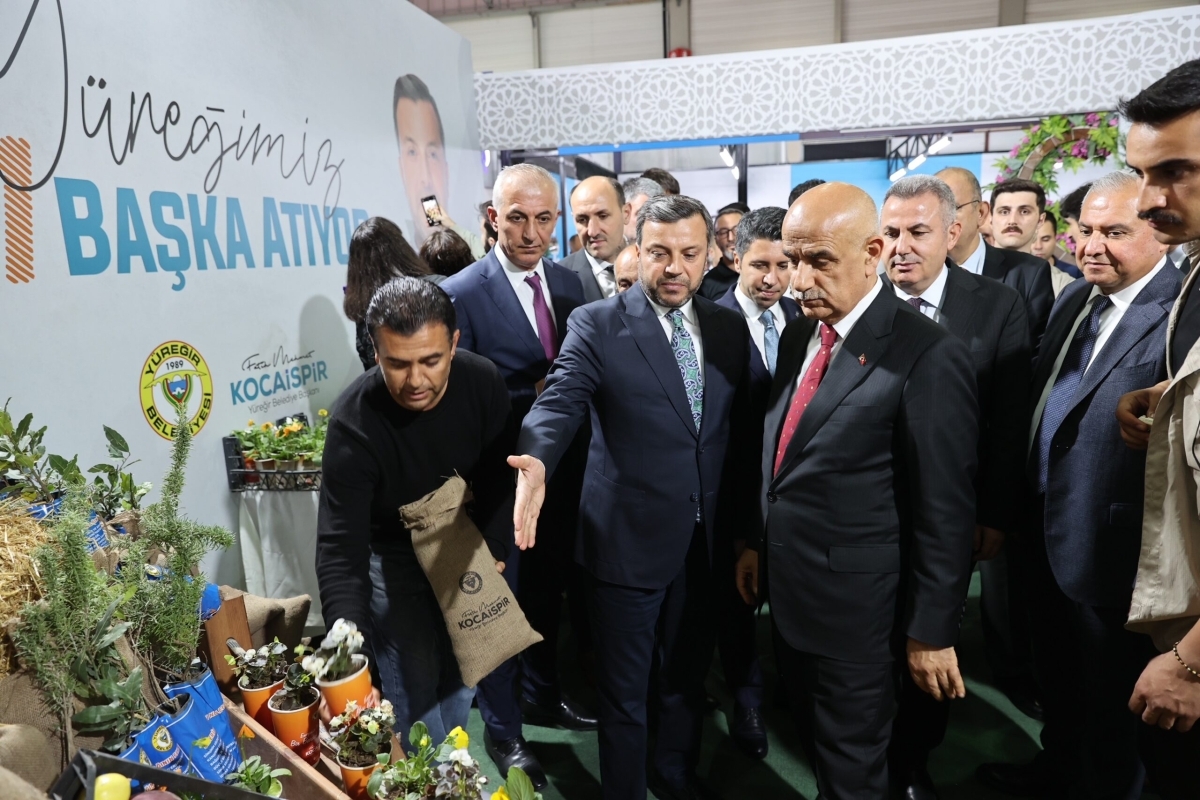 TARIM FUARINDA YERİNİ ALDI