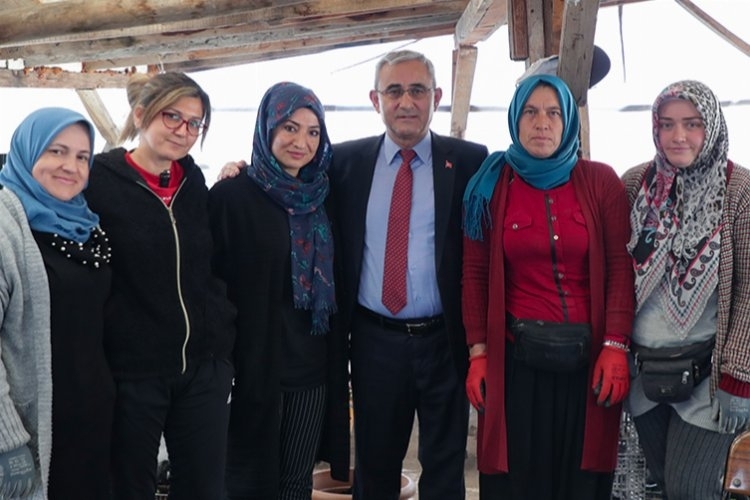Kütahya'da Başkan Işık'tan sera alanlarına inceleme yapıldı