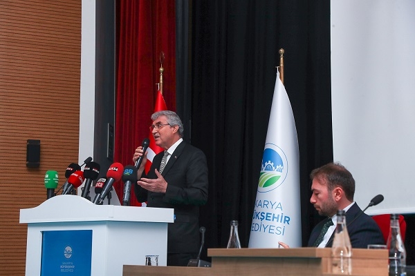 Yüce, tarihi projeyi mecliste anlattı