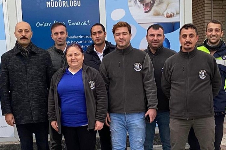 Kütahya'da veterinerlerden rehabilitasyon merkezine ziyareti sürüyor