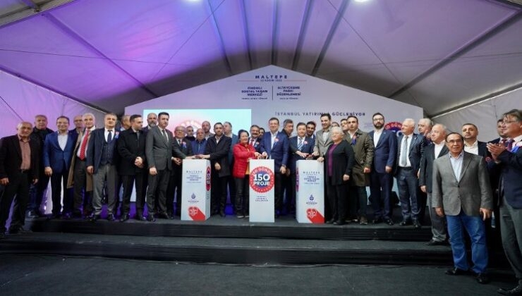 İstanbul Maltepe’de Fındıklı Sosyal Yaşam Merkezi’ne temel