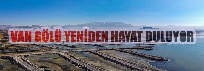 VAN GÖLÜ YENİDEN HAYAT BULUYOR