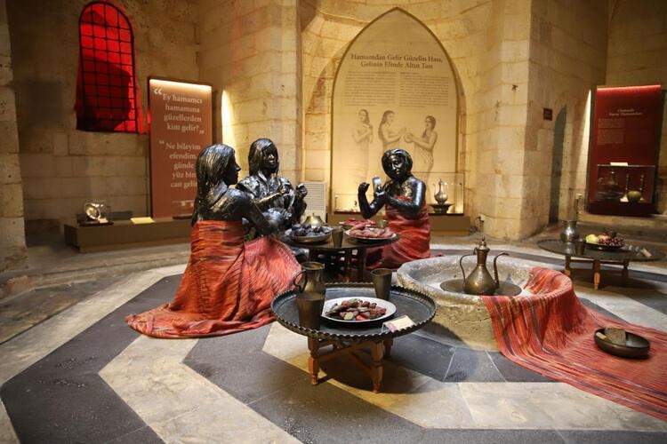 Gaziantep’te hamam kültürü müzede yaşatılıyor