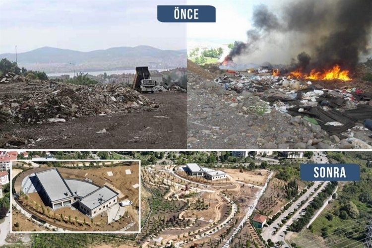 Kocaeli Gölcük'ten enkaz sahasından sosyal yaşam merkezi